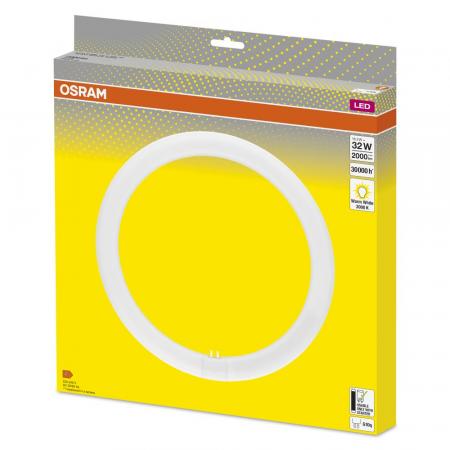 OSRAM T9 G10q LED-Röhre in Ringform 18,3W Ersatz für 32W 3000K